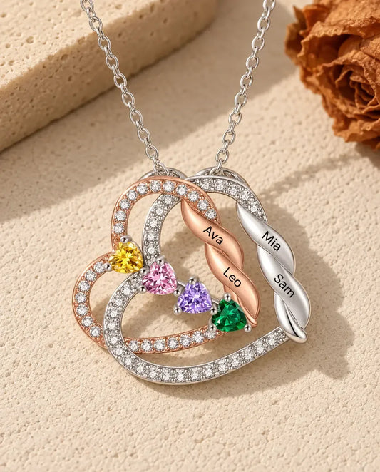 Collar con nombre - sobre una superficie
