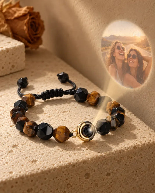 Pulsera con foto dentro - proyecta la foto oculta en la pared