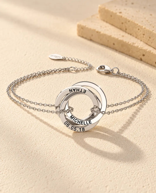 Pulsera personalizada - vista frontal